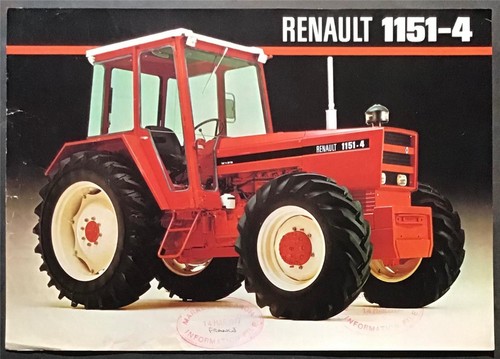 Renault 1151 tractor - renault,