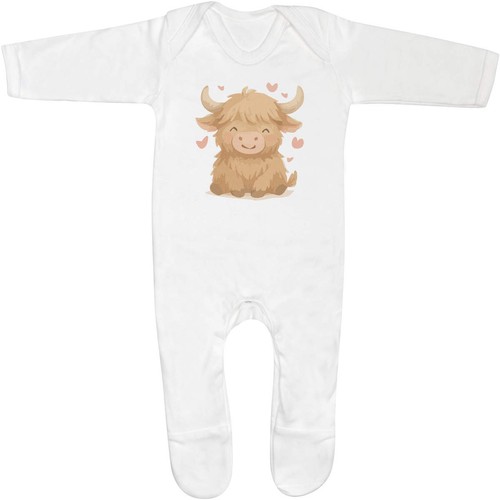 Adorable highland cow baby - 'adorable,