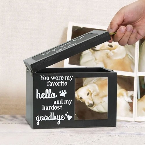 Ashes box memorial urn - ashes,