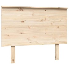 Bed Headboard Home Bedroom Decorative Bed Header Panel Solid Wood Pine vidaXL