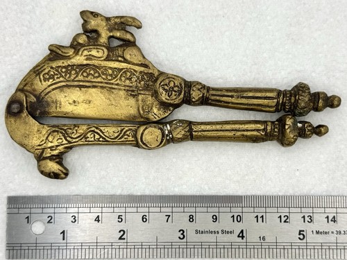 Chunky vintage brass rabbit - vintage,