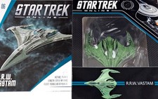 STAR TREK ONLINE EAGLEMOSS STARSHIP COLLECTION R.R.W. VASTAM ROMULAN WARBIRD