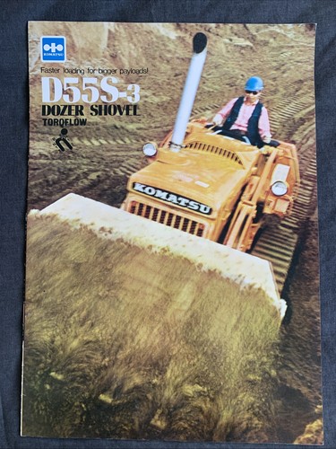 Komatsu d55s dozer shovel - komatsu,