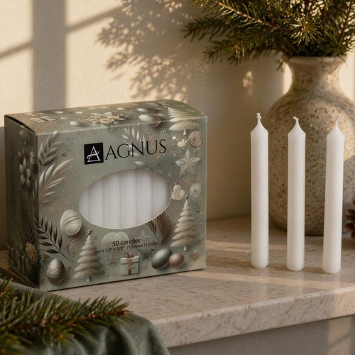 Box white christingle - box,