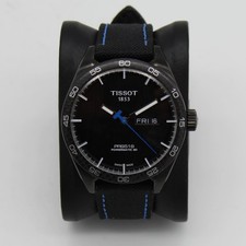Men's Tissot PRS 516 Powermatic 80 Black Dial Pre-owned T100.430.36.051.02