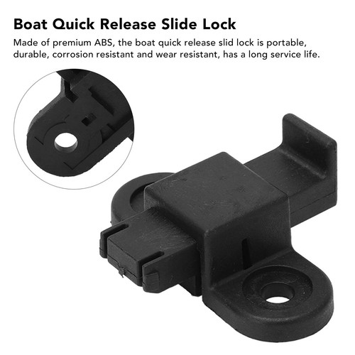 Boat quick release slide lock - release,