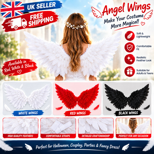 Feather angel wings halloween - wings,