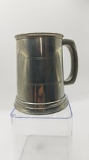 pewter tankard glass bottom