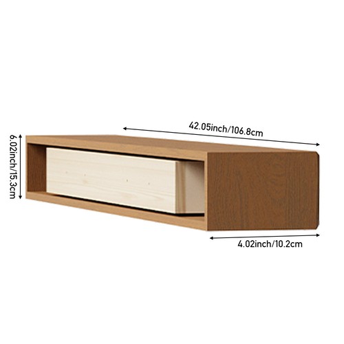 Oak beam floating fireplace - beam,
