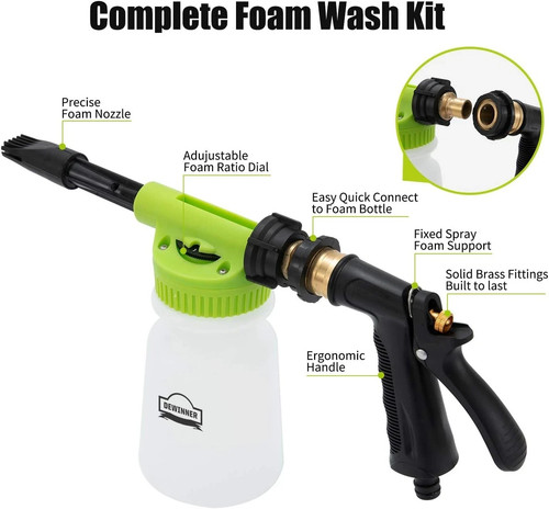 Car wash foam cannon - foam, for