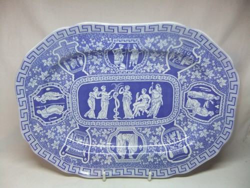 Spode blue white - blue, room