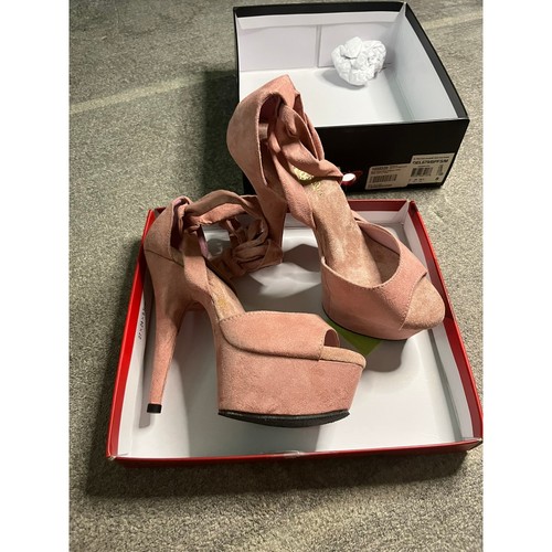 Pleaser delight pink faux - delight,