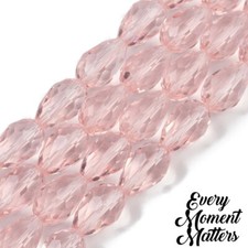 20 x CRYSTAL GLASS FACETED