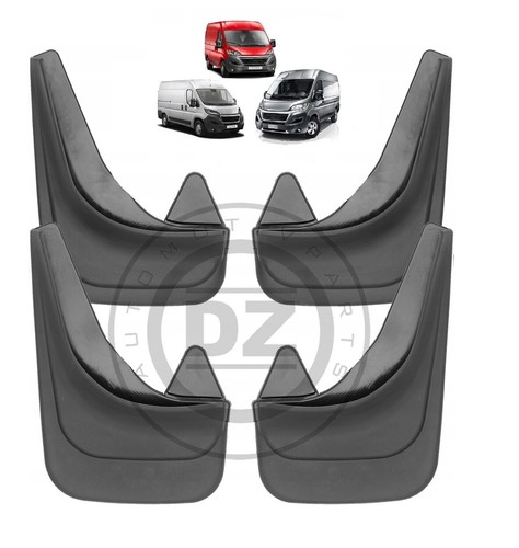 Mud flaps front rear - 4x,