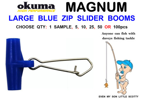 Okuma large blue zip slider - okuma,