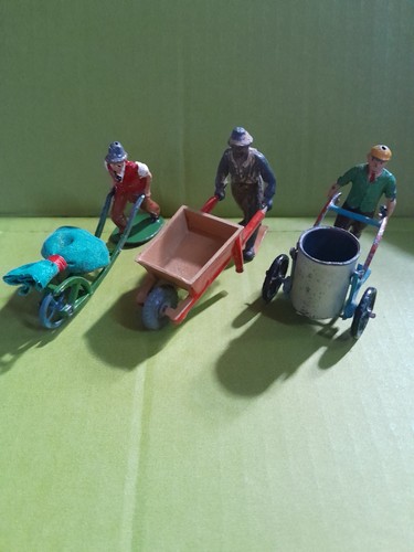 Lead figures tradesmen - tradesmen, 1/32