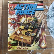 Action Force #18 Marvel UK Vintage Comic (1987)