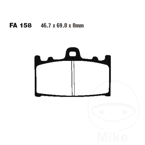 Ebc brake pads sintered - pads,