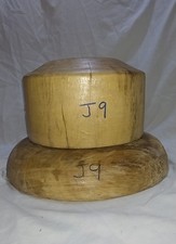 Wooden hat block millinery 