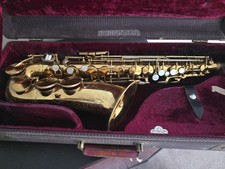 1956 King Zephyr Alto Saxophone Sax with Original Case.