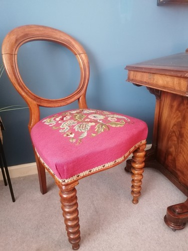 Antique victorian baloon back - antique,
