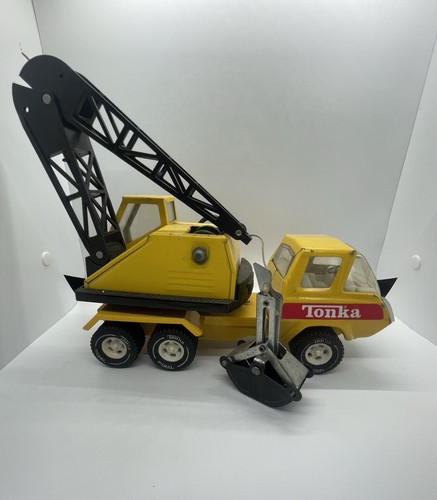Vintage tonka cab - over, crane