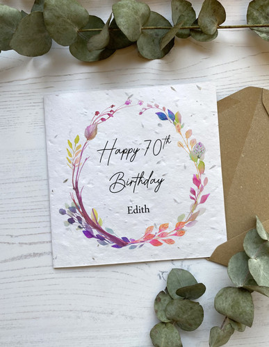 Personalised 70th birthday - personalised,
