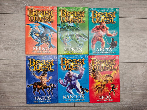 Beast quest series - beast, 1-6