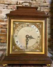vintage garrard & co clock by Elliott hand winding mechanical  mantel clock