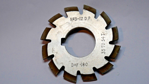 Gear cutter 12 d p - cutter,