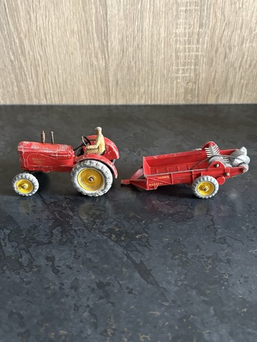 Dinky massey harris tractor - massey,