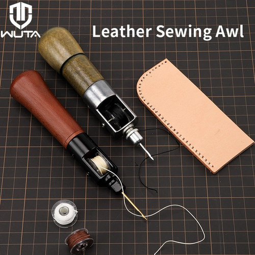 Leather sewing awl kit - sewing, hand