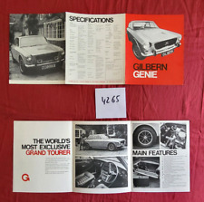 No. 4265 / GILBERN GENIE / brochure English text 1967 - 1970?