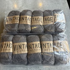 Vintage Cotton taupe brown 80%
