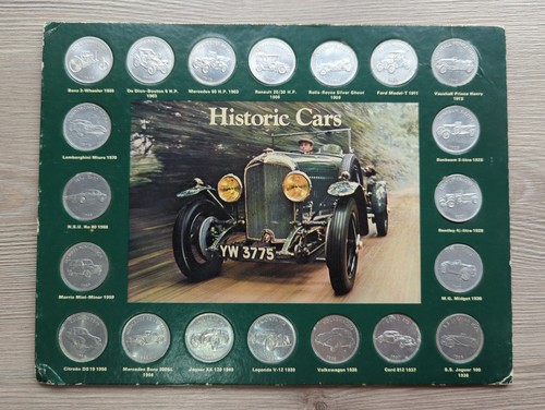 Shell historic cars coin - shell,