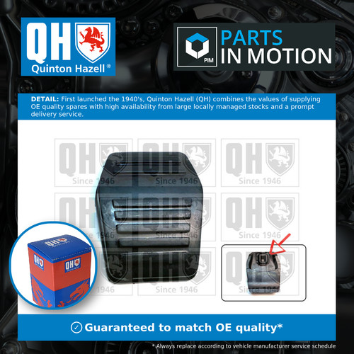 Brake pedal pad fits - pedal,