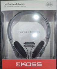 KOSS On Ear Headphones - with In-Line Mic & Remote - KPH30iK
