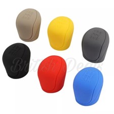 Silicone 5 Speed Gear Shift Knob Cover Comfortable Grip & Non-Slip Design Covers
