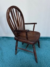 Wooden doll's chair , Windsor