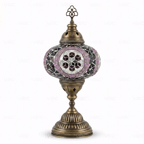 Purple turkish mosaic - mosaic, table