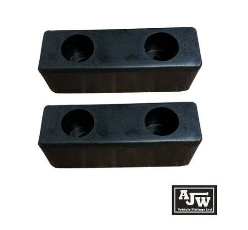 Rubber buffer x 2 - rubber,