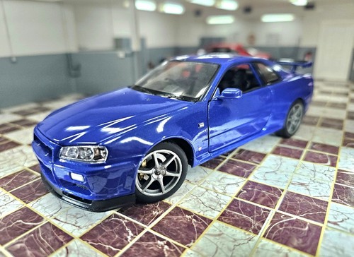 Welly nissan skyline r34 - welly,