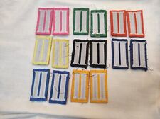 Vintage German army blazer collar insignia patches badges corps colours various