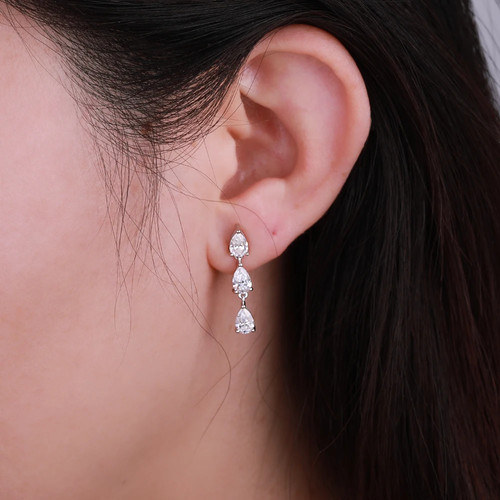 0ct lab created pear - 3.0ct, shape