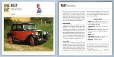 Riley - Nine Monaco - 1926-37