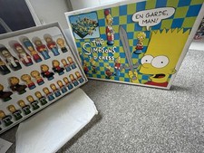 The Simpsons 3-D Chess Set