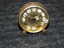 Vintage Looping 15 jewels Clock Swiss 8 Days Alarm