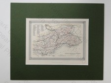 Antique County Map Fife