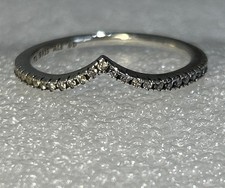 Genuine Pandora 🌟 Sparkling Wishbone Ring 🌟 Size 60 🌟 S925 ALE 🌟 196316CZ