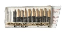 Vintage Osmiroid Star Flo Nib Units Medium pack of 10